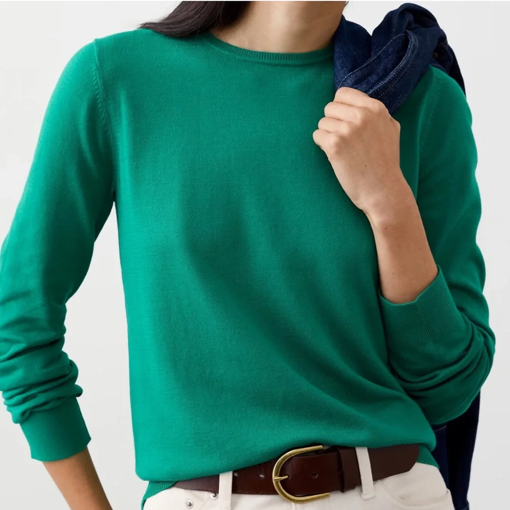 Banana Republic Factory Beige Crew Neck Sweater - Picture 7 of 7